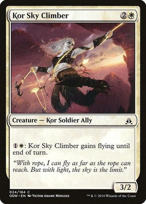 Kor Sky Climber OGW 24 NM Magic: The Gathering