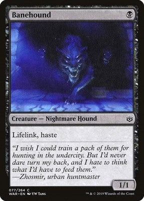 Banehound WAR 77 NM Magic: The Gathering