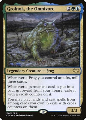 Grolnok, the Omnivore VOW 238 NM Magic: The Gathering
