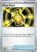 Mega Signal 121/132 ME01: Mega Evolution Reverse Holofoil Pokémon TCG