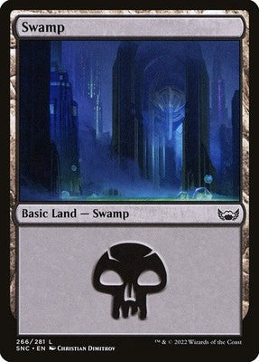 Swamp SNC 266 NM Magic: The Gathering