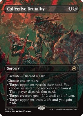 Collective Brutality INR 308 NM Magic: The Gathering