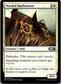Warded Battlements 44 Common Core Set 2021 Magic: The Gathering Lightly Played