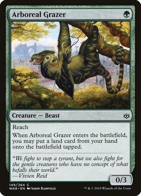 Arboreal Grazer WAR 149 NM Magic: The Gathering