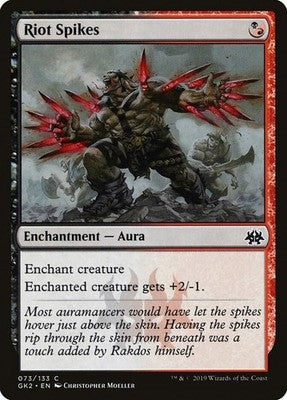 Riot Spikes GK2 73 NM Magic: The Gathering