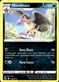 Mandibuzz Fusion Strike 173/264 Uncommon Pokémon — English Lightly Played