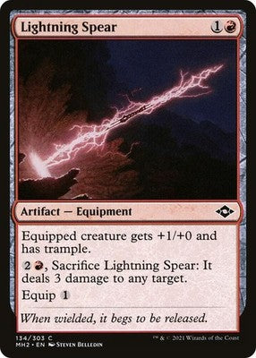 Lightning Spear MH2 134 NM Magic: The Gathering