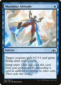 Maximize Altitude GRN 43 NM Magic: The Gathering
