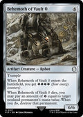Behemoth of Vault 0 PIP 127 NM Magic: The Gathering