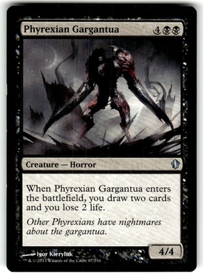 Phyrexian Gargantua Commander 2013 87 U Magic: The Gathering Near Mint