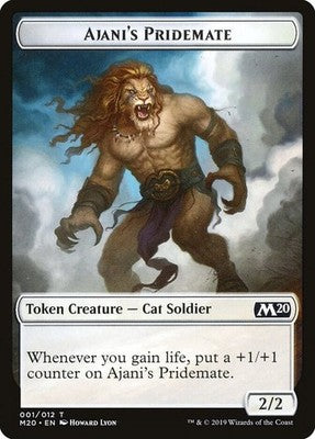 Ajani's Pridemate TM20 1 NM Magic: The Gathering