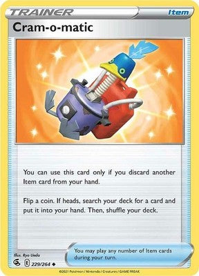 Cram-o-matic 229/264 SWSH08: Fusion Strike Pokémon TCG