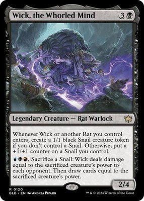 Wick, the Whorled Mind BLB 120 NM Magic: The Gathering
