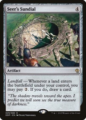 Seer's Sundial DDP 29 NM Magic: The Gathering