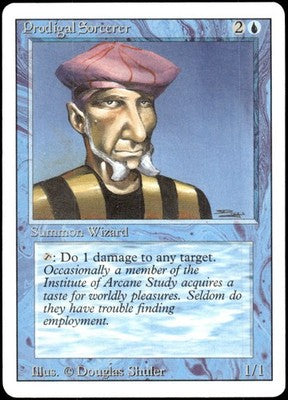 Prodigal Sorcerer Revised Edition C Magic: The Gathering Lightly Played