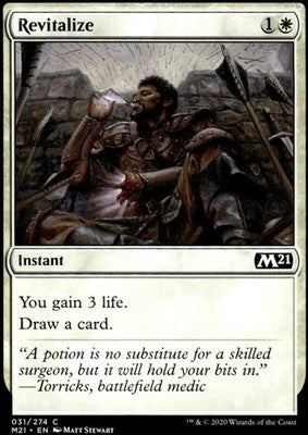 Revitalize Core Set 2021 31 C Magic: The Gathering Near Mint