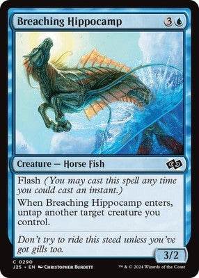 Breaching Hippocamp J25 290 NM Magic: The Gathering