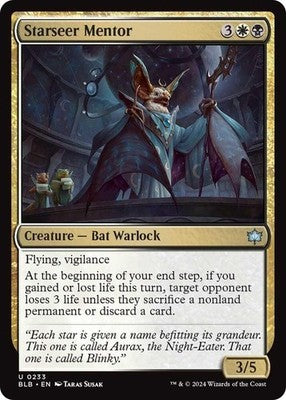 Starseer Mentor BLB 233 NM Magic: The Gathering