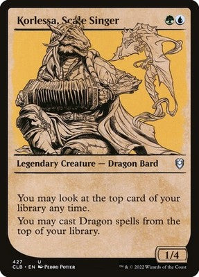 Korlessa, Scale Singer CLB 427 NM Magic: The Gathering