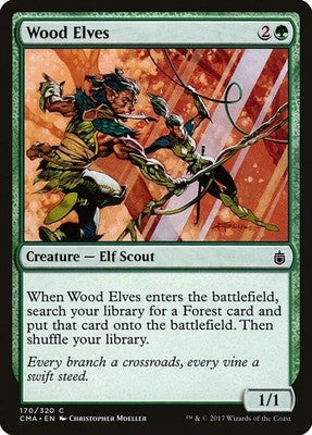 Wood Elves CMA 170 NM Magic: The Gathering
