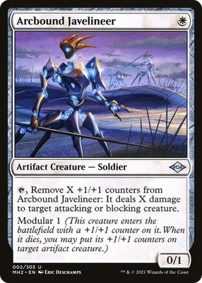 Arcbound Javelineer MH2 2 NM Magic: The Gathering