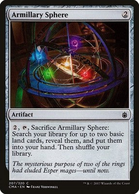 Armillary Sphere CMA 207 NM Magic: The Gathering