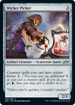 Wicker Picker UNF 196 NM Magic: The Gathering