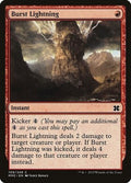 Burst Lightning MM2 109 NM Magic: The Gathering