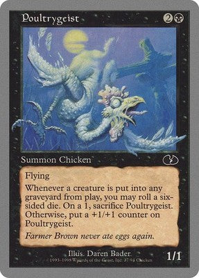 Poultrygeist UGL 37 NM Magic: The Gathering