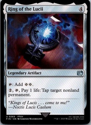 Ring of the Lucii 269 Uncommon FINAL FANTASY Magic: The Gathering Near Mint
