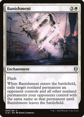 Banishment CLB 8 NM Magic: The Gathering