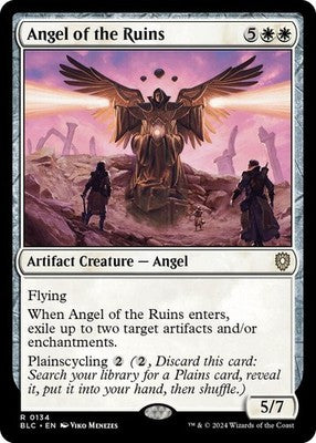 Angel of the Ruins BLC 134 NM Magic: The Gathering
