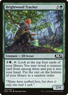 Brightwood Tracker M20 166 NM Magic: The Gathering