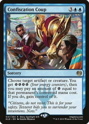 Confiscation Coup KLD 41 NM Magic: The Gathering