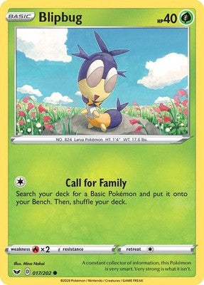 Blipbug (017) 017/202 SWSH01: Sword & Shield Base Set Pokémon TCG