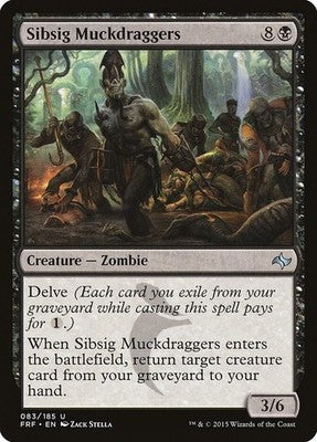 Sibsig Muckdraggers FRF 83 NM Magic: The Gathering