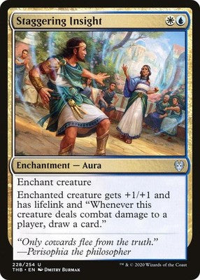 Staggering Insight THB 228 NM Magic: The Gathering