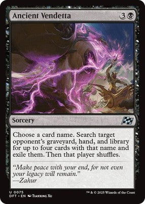 Ancient Vendetta DFT 75 NM Magic: The Gathering