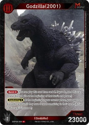 Godzilla (2001) ( ) EBP04-008 Booster Set 4: Endless Wars Godzilla Card Game