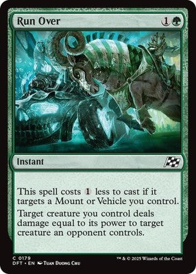 Run Over DFT 179 NM Magic: The Gathering