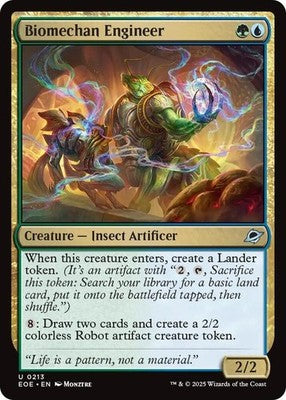 Biomechan Engineer EOE 213 NM Magic: The Gathering