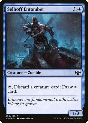 Selhoff Entomber VOW 76 NM Magic: The Gathering
