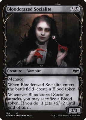 Bloodcrazed Socialite VOW 288 NM Magic: The Gathering
