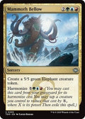 Mammoth Bellow TDM 205 Foil NM Magic: The Gathering