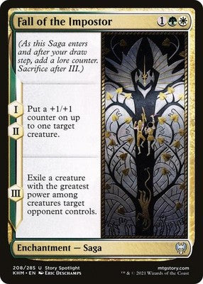 Fall of the Impostor KHM 208 NM Magic: The Gathering