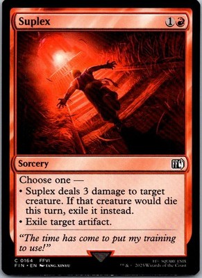 Suplex 164 Common FINAL FANTASY Magic: The Gathering Near Mint