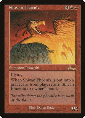 Shivan Phoenix ULG 91 LP Magic: The Gathering