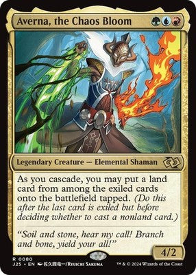 Averna, the Chaos Bloom J25 80 NM Magic: The Gathering