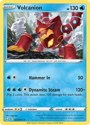 Volcanion 025/072 Shining Fates Pokémon TCG