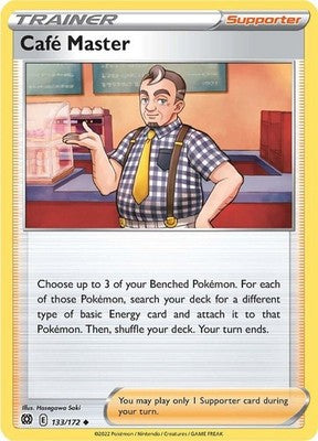 Cafe Master 133/172 SWSH09: Brilliant Stars Pokémon TCG